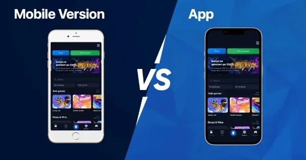 1Win mobile version or app